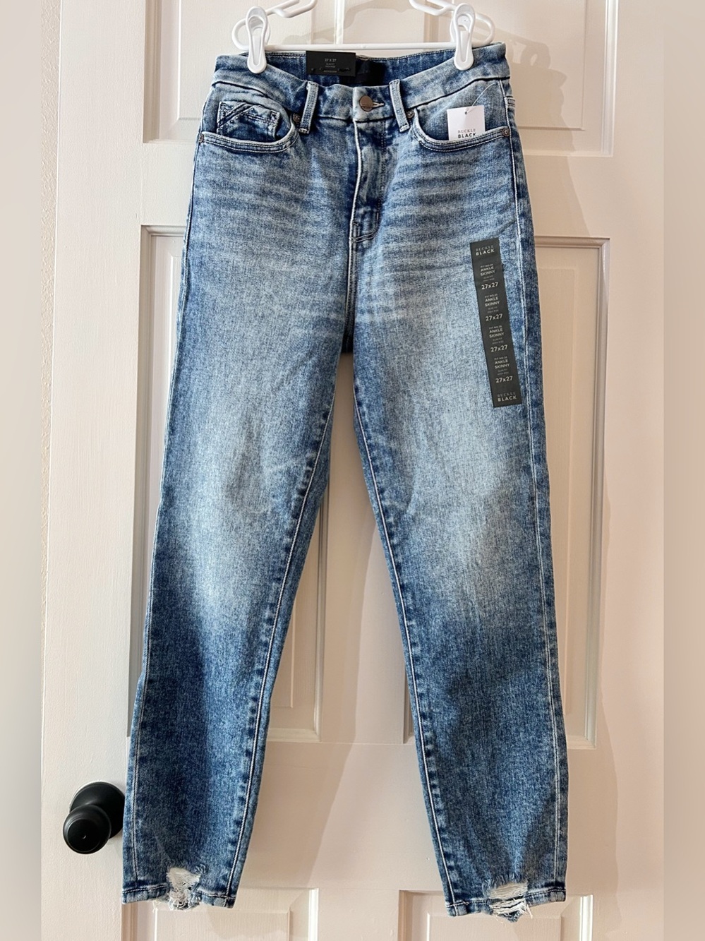 NWT Buckle Black Fit No.35 High Rise Ankle Skinny Jeans Size 27